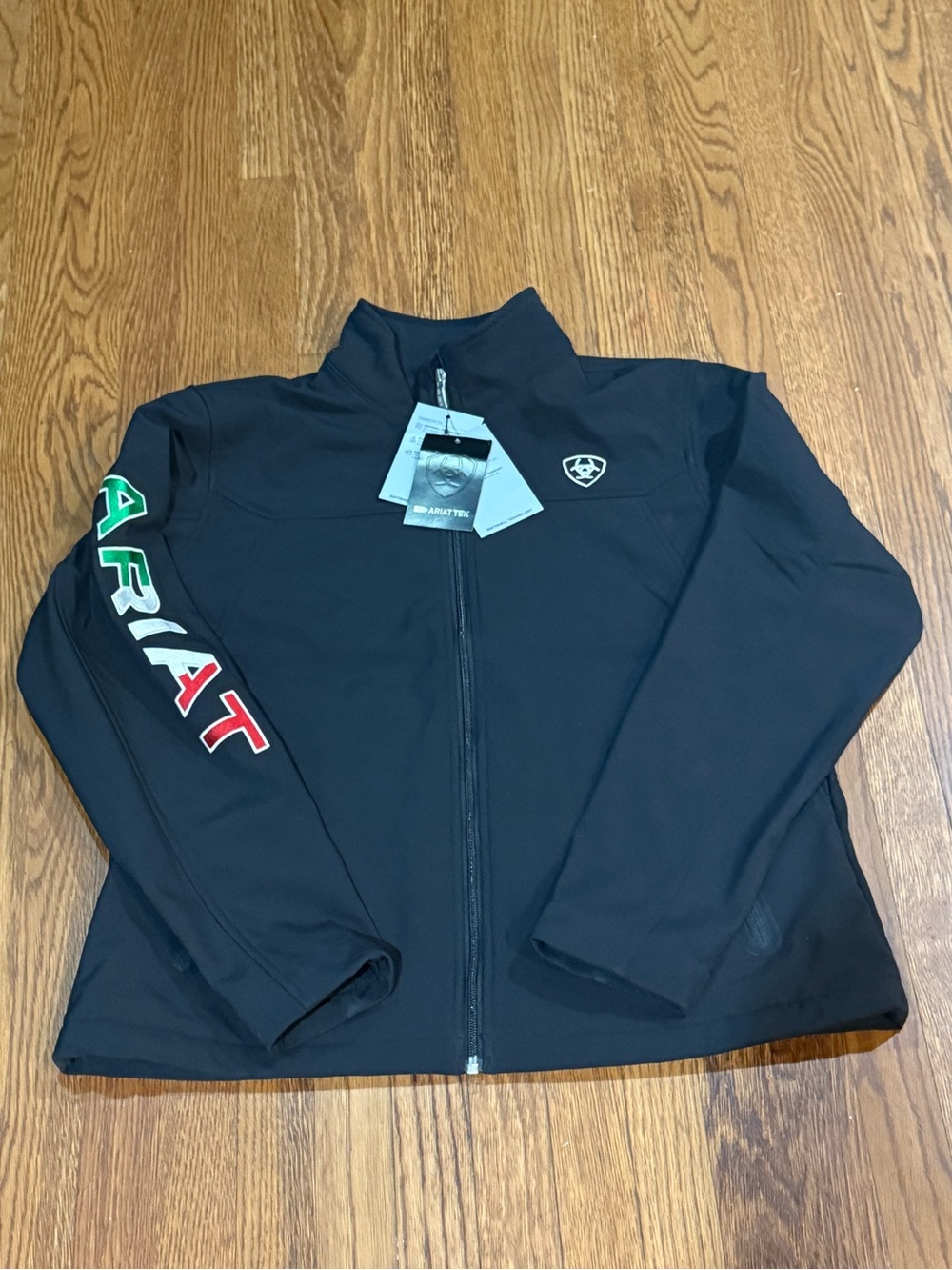 Ariat Black Full-Zip Mexico Jacket